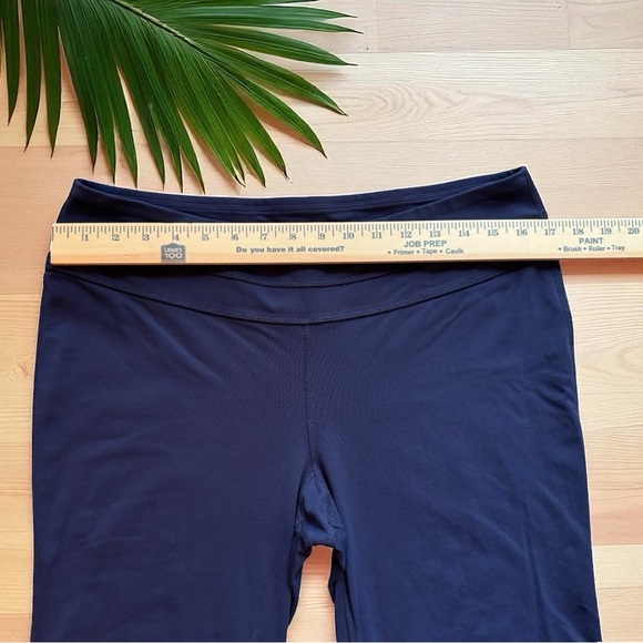 Boston Proper Navy Blue Stretchy Wide Leg Pants - Size M - Picture 3 of 10